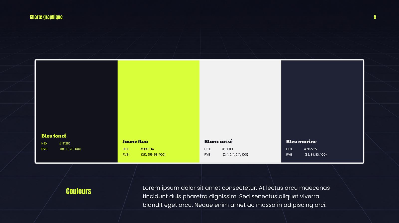 Univers visuel Panorama